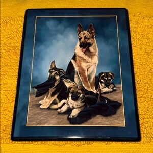 German Shepherd The Rookies The Bradford Exchange Wall Art